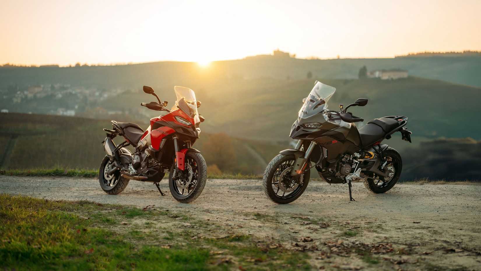Detalhe da Ducati Multistrada V2 S 2025