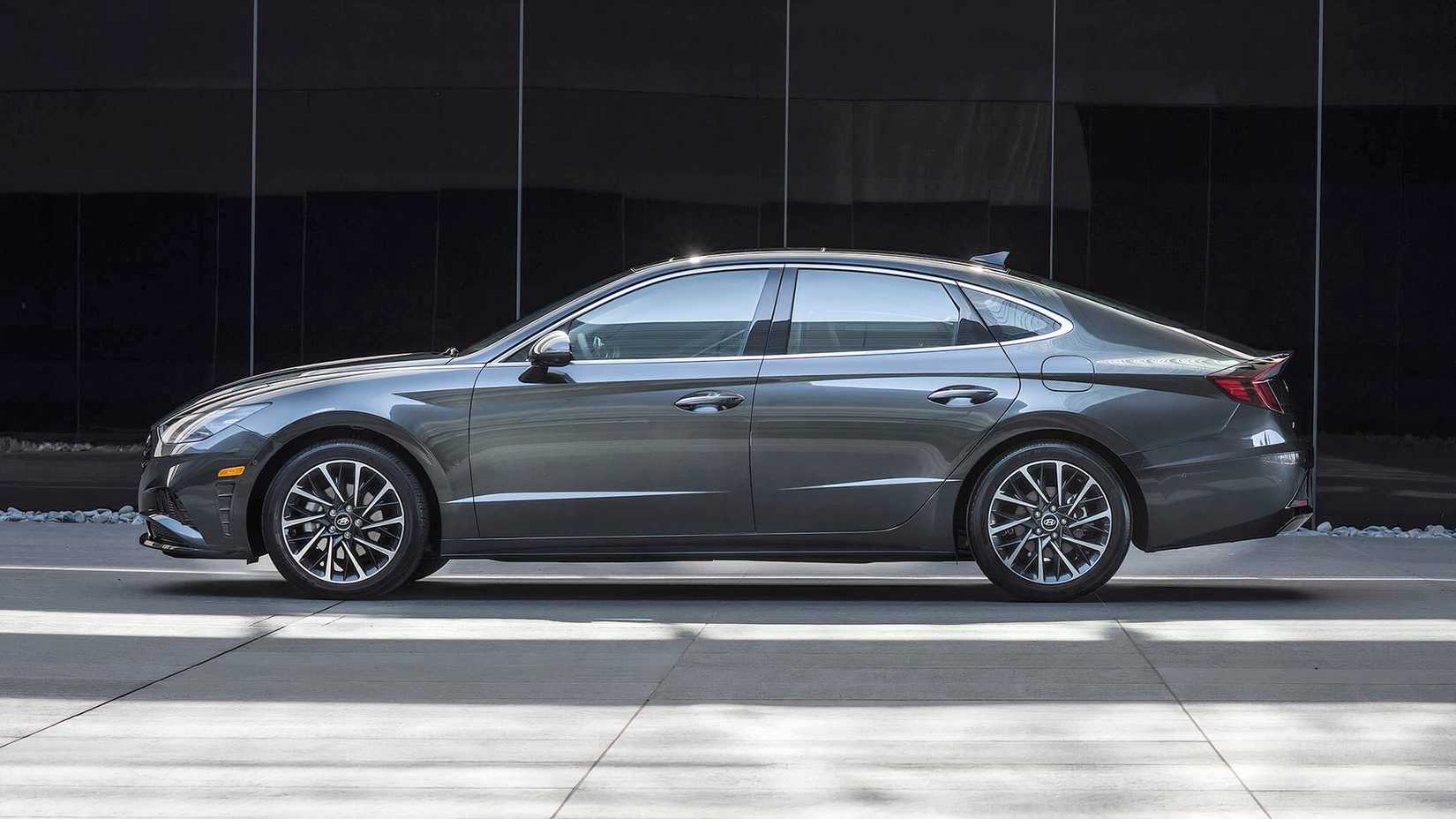 gray 2020 Hyundai Sonata