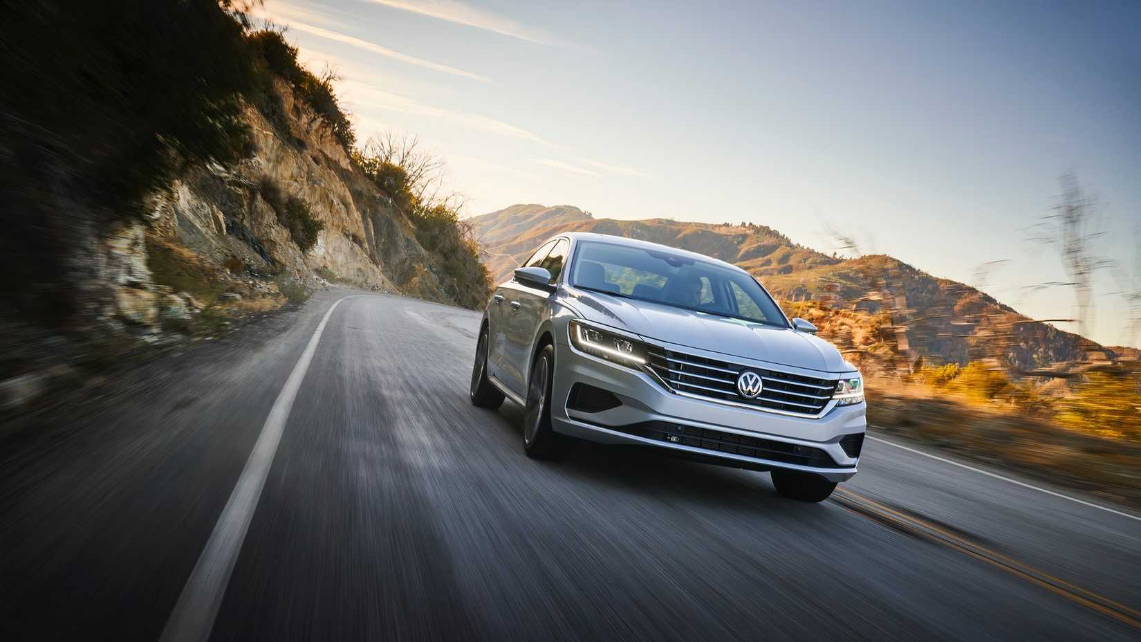 2020 Volkswagen Passat driving