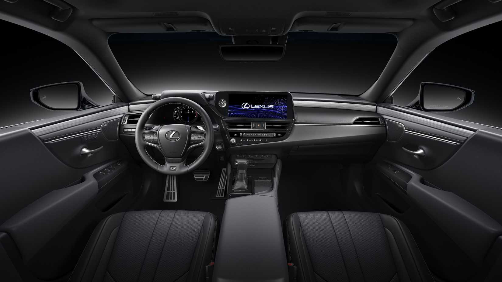 Interior shot of a 2022 Lexus ES
