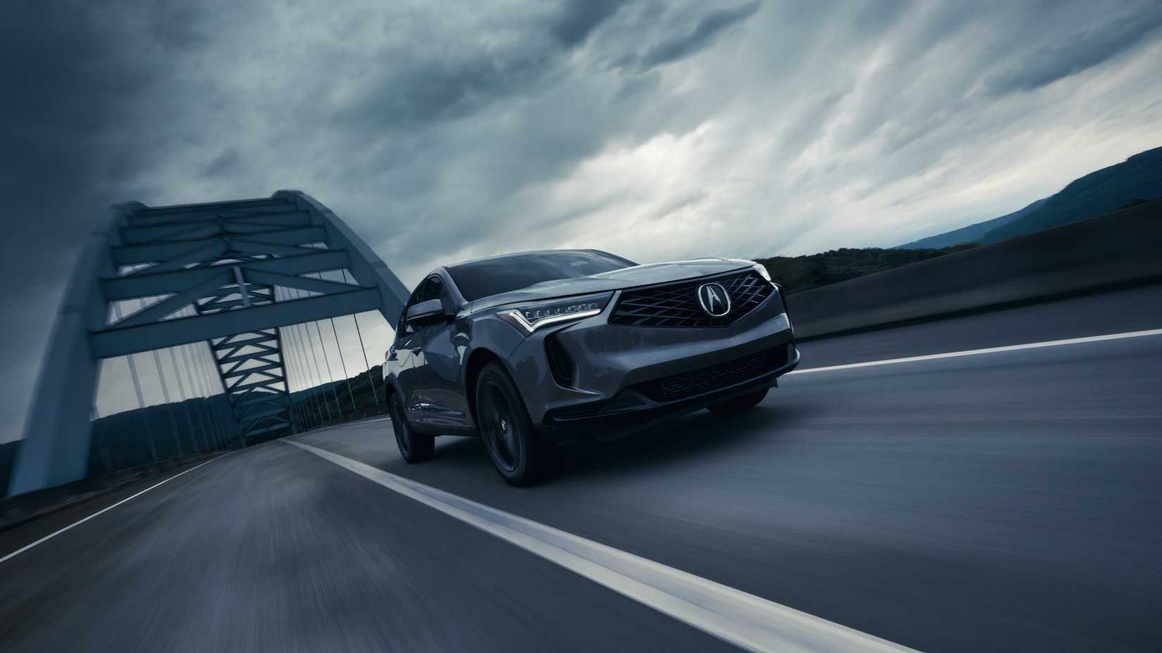 2025 Acura RDX front driving shot