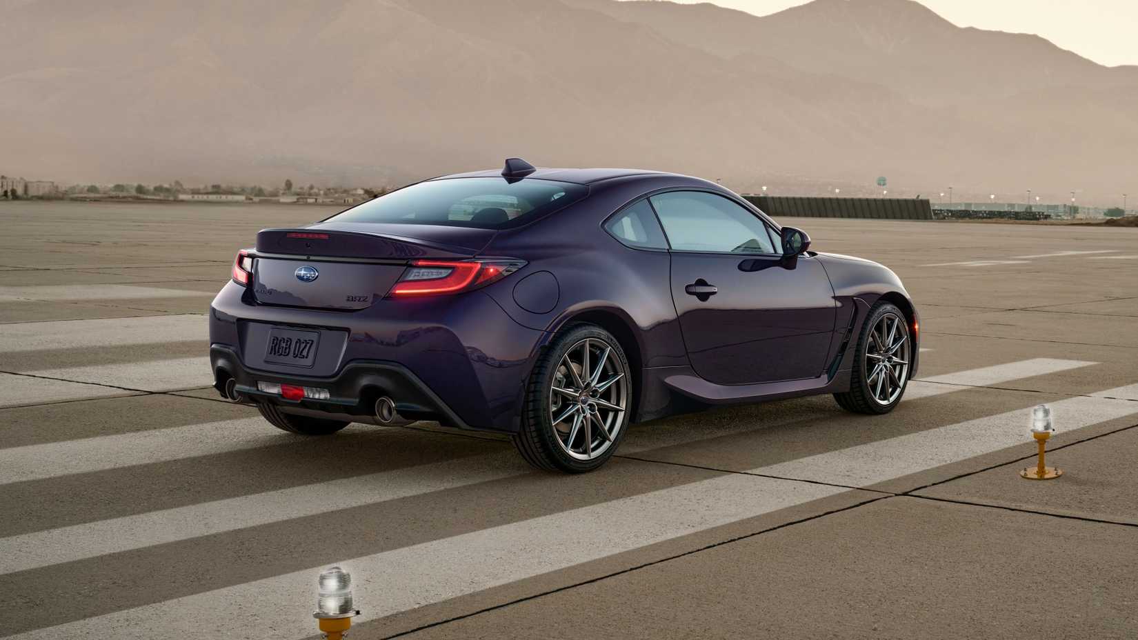 2025 Subaru BRZ Purple Series Rear Angle