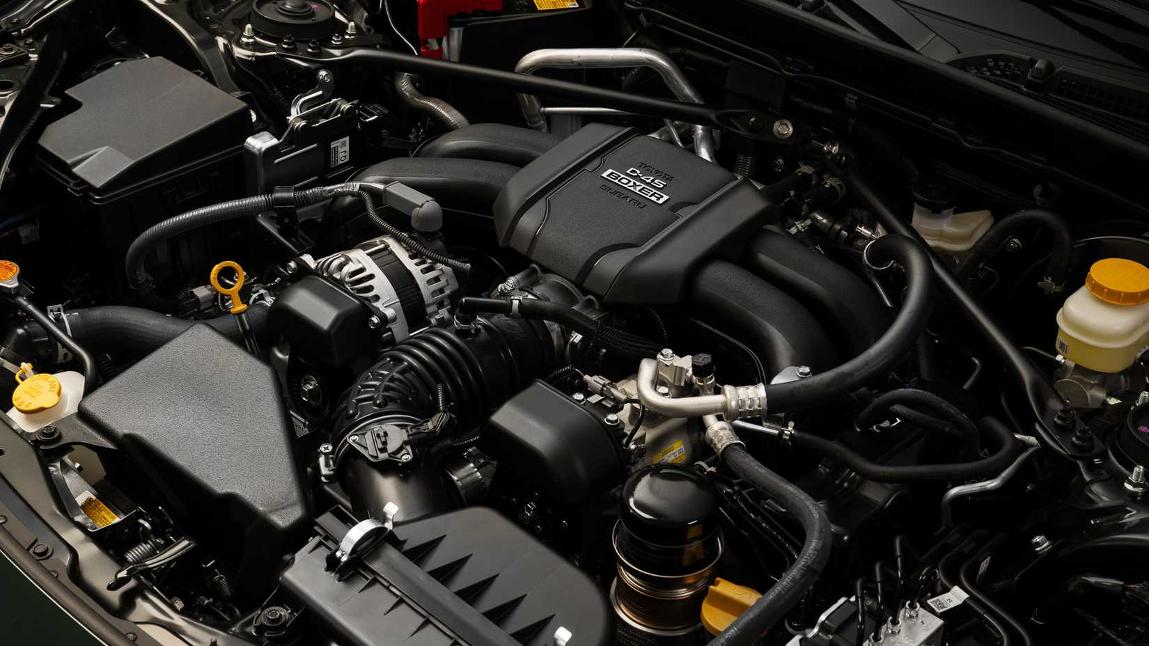 2025 Toyota GR86 Hakone Special Edition detailed shot of engine