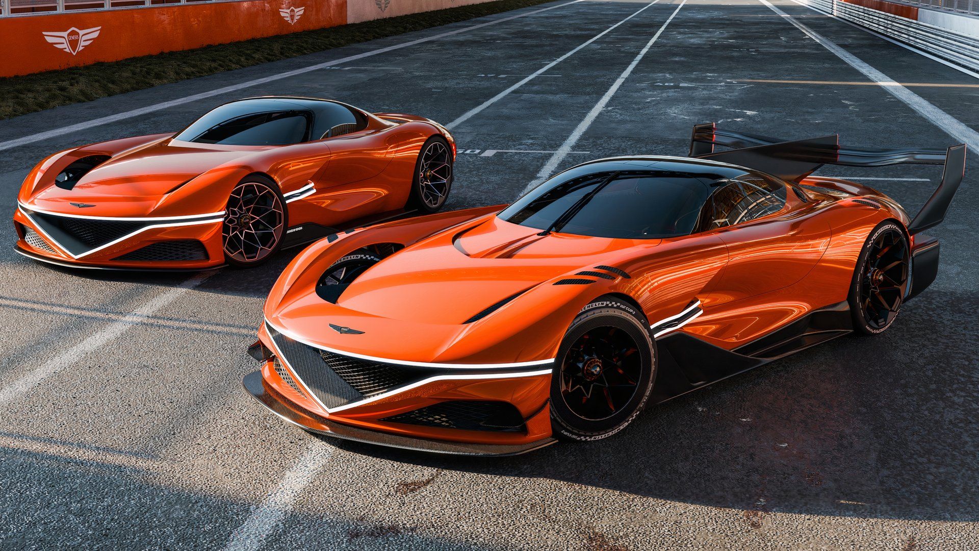 Genesis X Gran Racer Vision Gran Turismo Concept Front And Rear