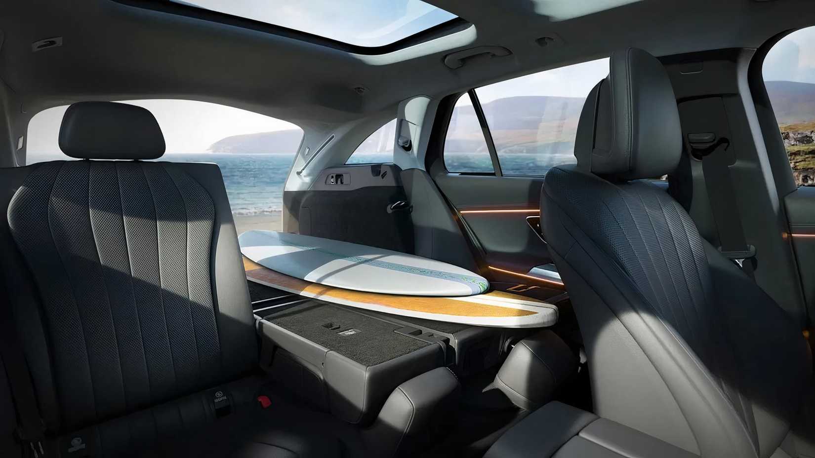 Inteiror shot of a 2025 Mercedes-Benz E 450 4Matic All-Terrain