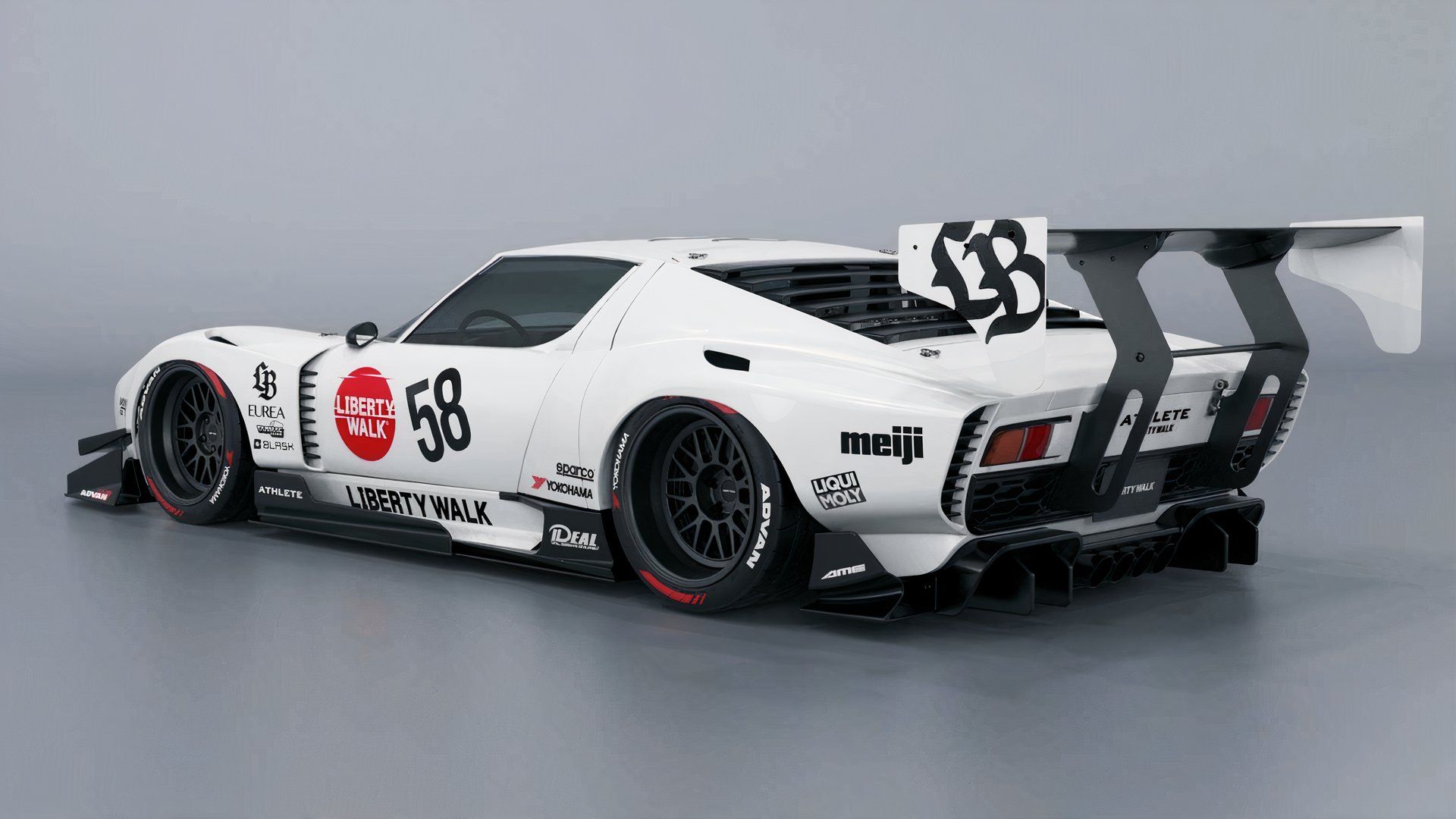 LIBERTY 335 スタイル ボディ マツモク 1960年代 ボディ PU Widebody Lamborghini Miura May infuriate Classic Supercar Purists