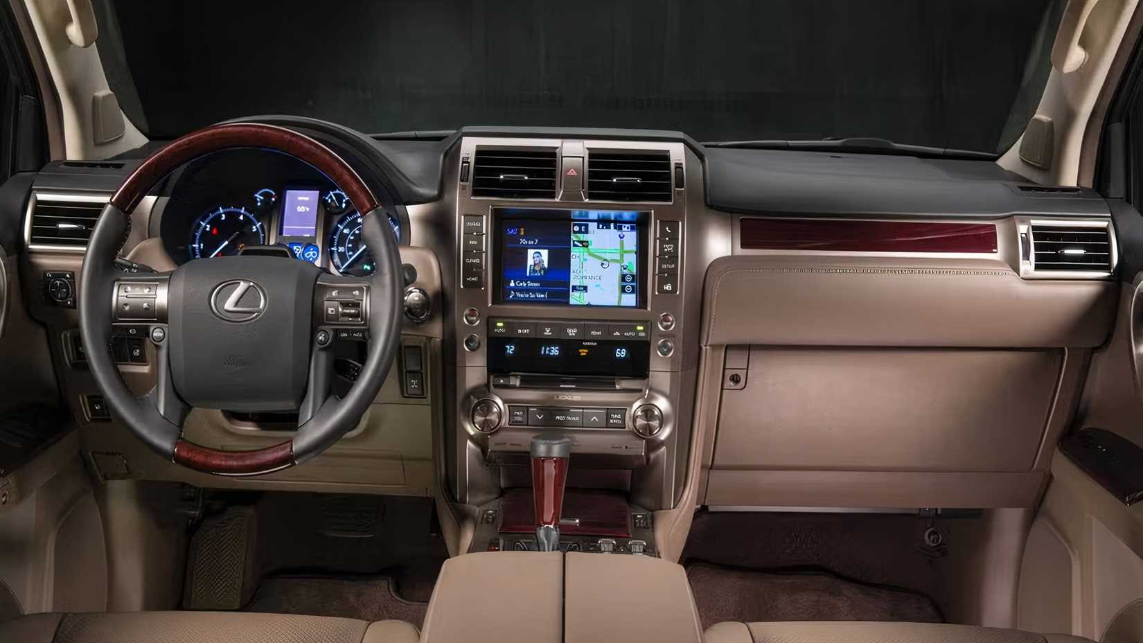 Interior photo of a 2015 Lexus GX 460