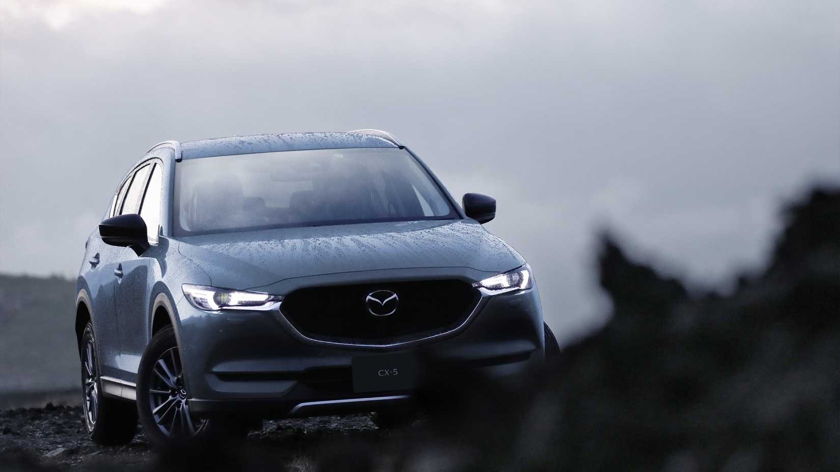 Head-on shot of the 2025 Mazda CX-5 
