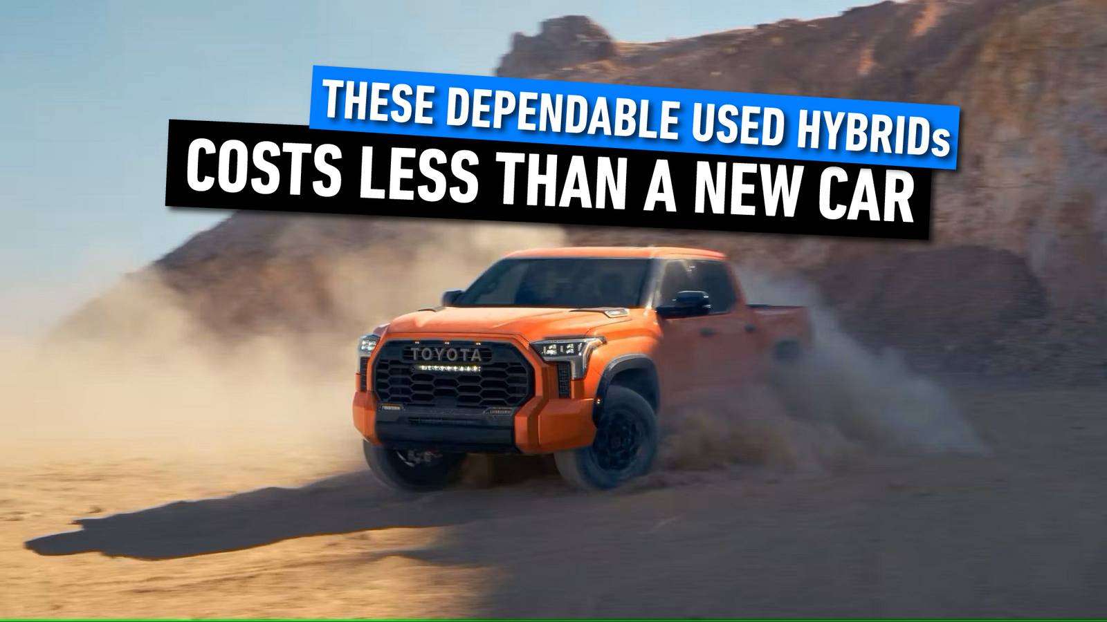 Dependable Used Hybrids That Cost Less Than The Average Price Of A New ...
