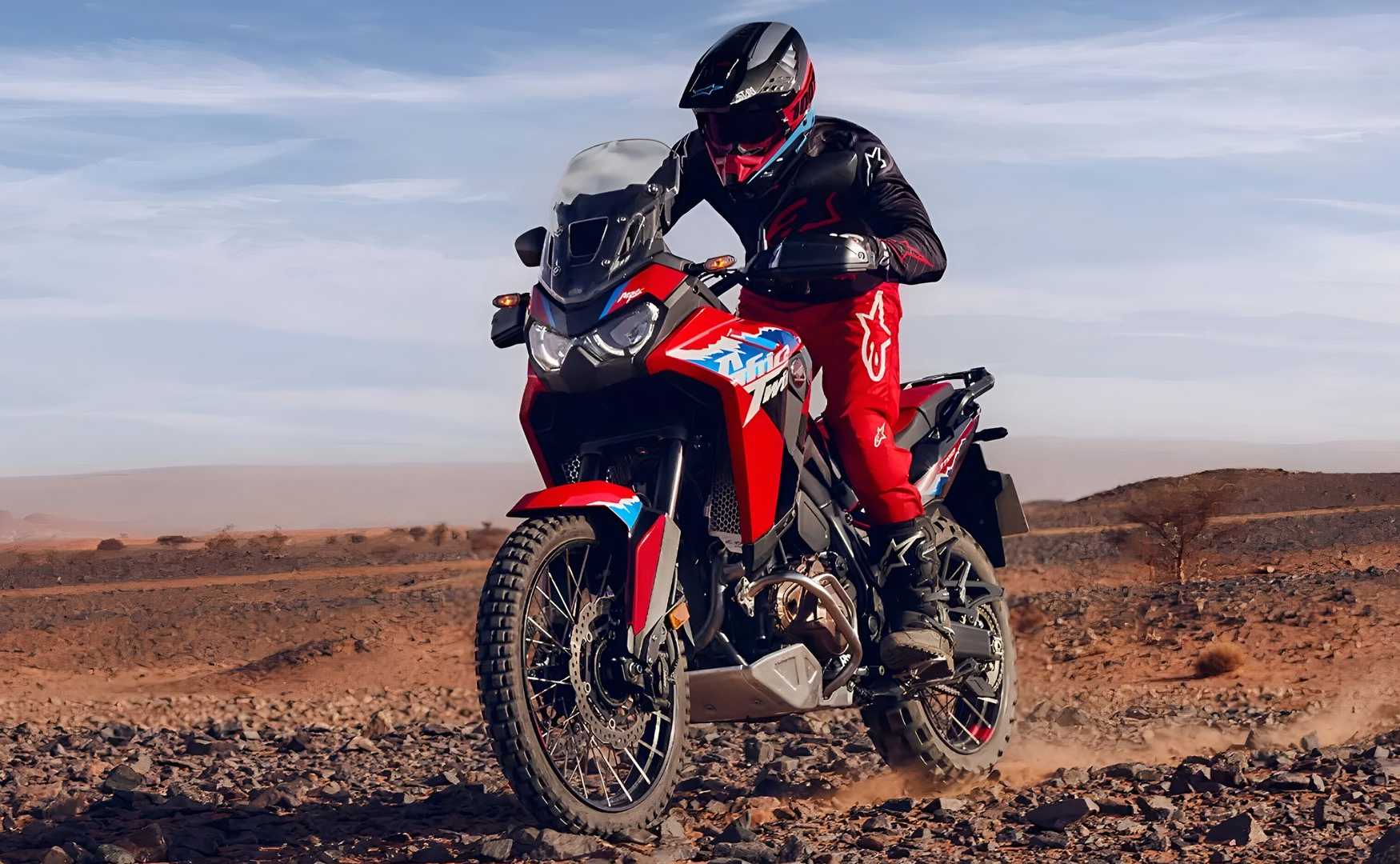 Honda Africa Twin off-roading hd wallpaper