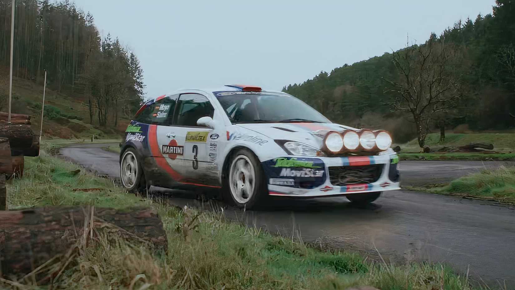 A Sliding Ford Focus WRC Is The Perfect Way To Celebrate The Holidays