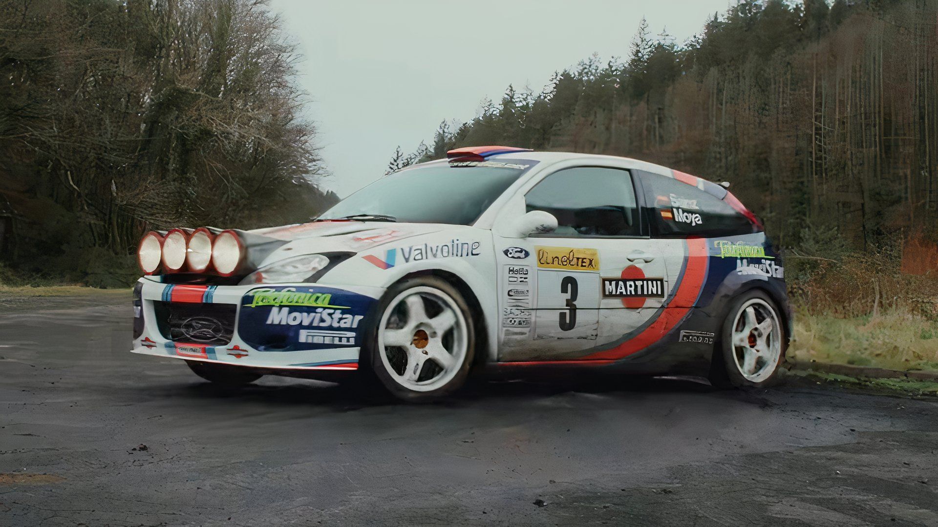 A Sliding Ford Focus WRC Is The Perfect Way To Celebrate The Holidays