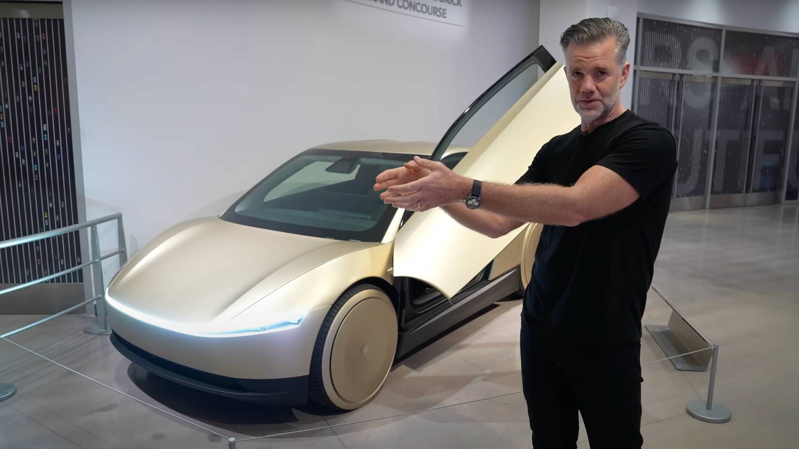 Tesla Design Process Tesla Chief Designer Gives Cybercab Tour, Talks