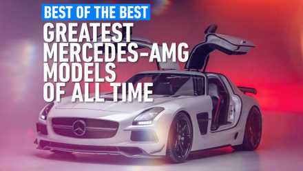 Os maiores modelos Mercedes AMG de todos os tempos