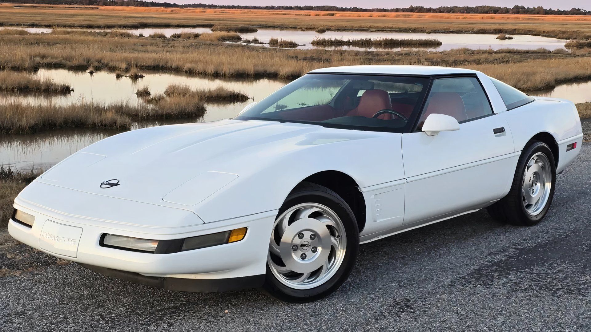 1995 Chevrolet Corvette, front 3/4