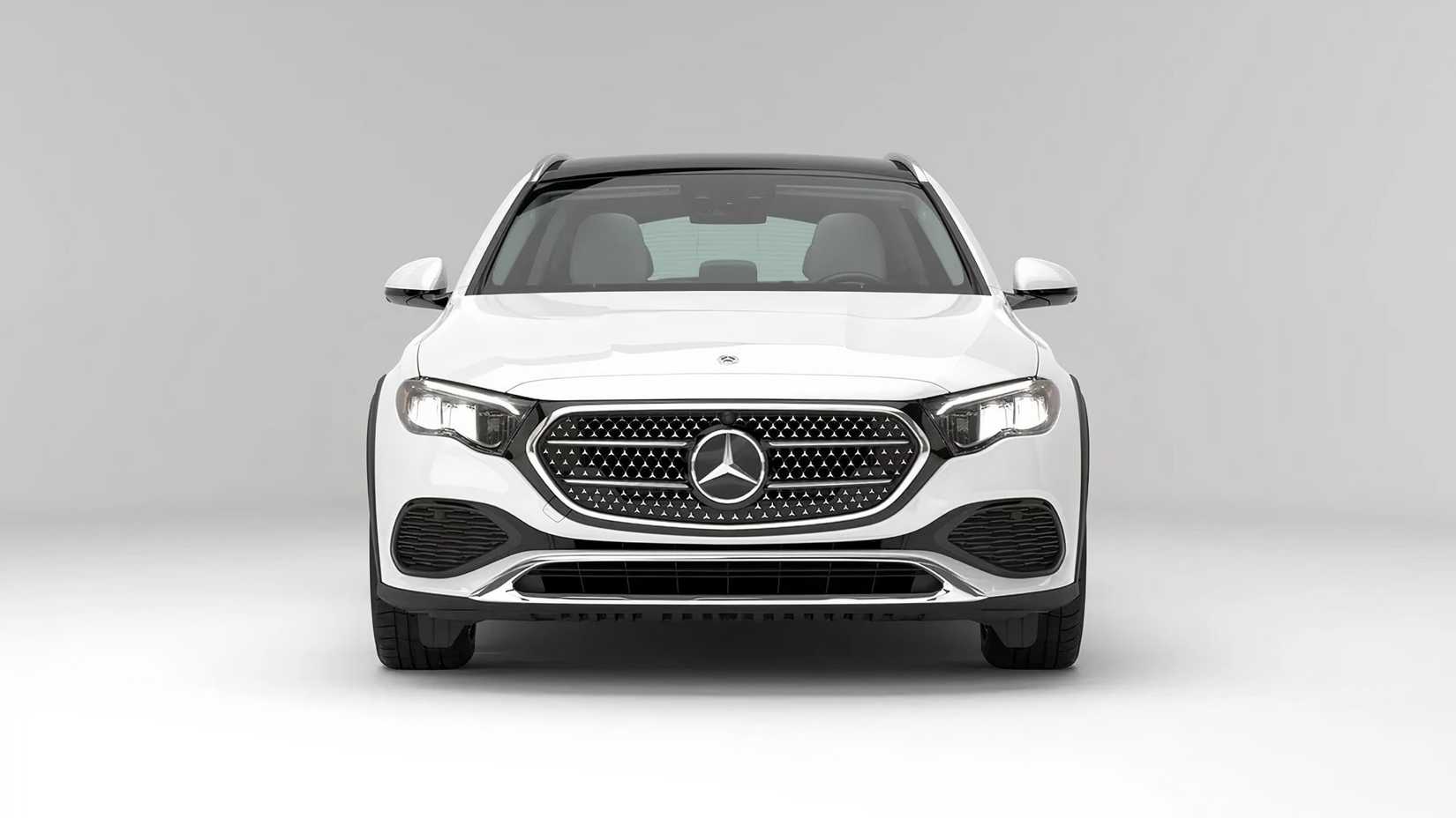 Front shot of a 2025 Mercedes-Benz E 450 4Matic All-Terrain