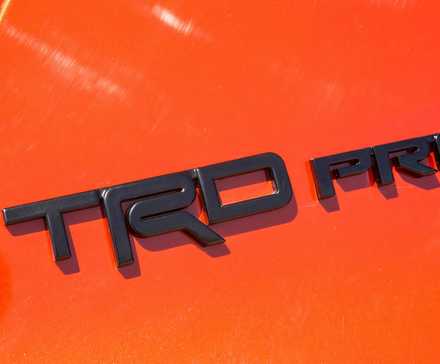 Emblema Toyota TRD Pro 2015