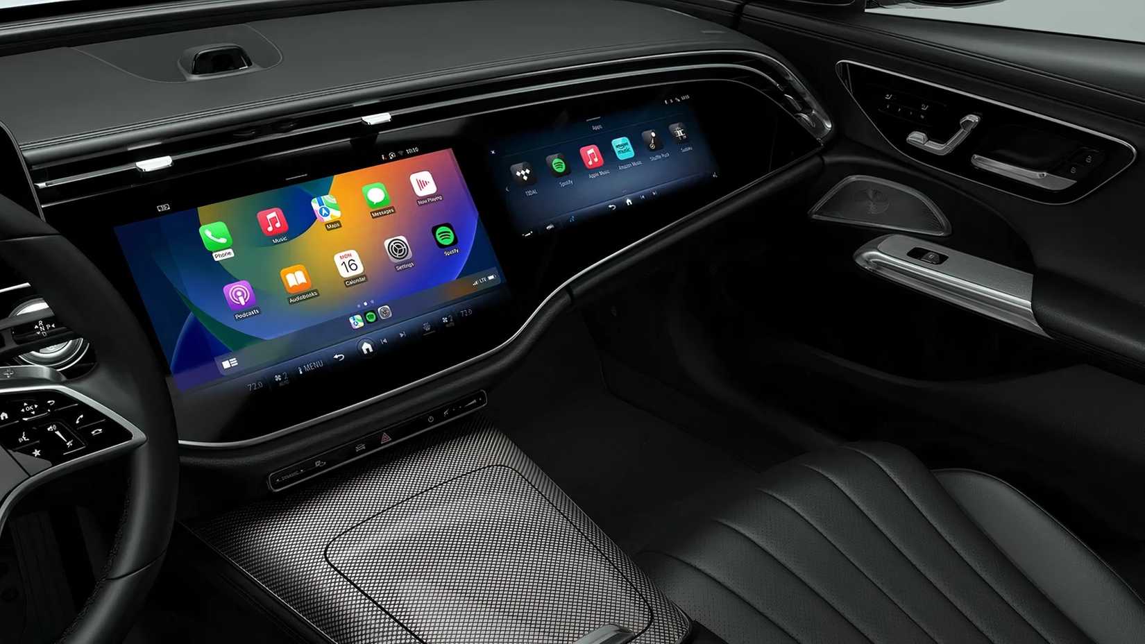 Interior shot of a 2025 Mercedes-Benz E 450 4Matic All-Terrain