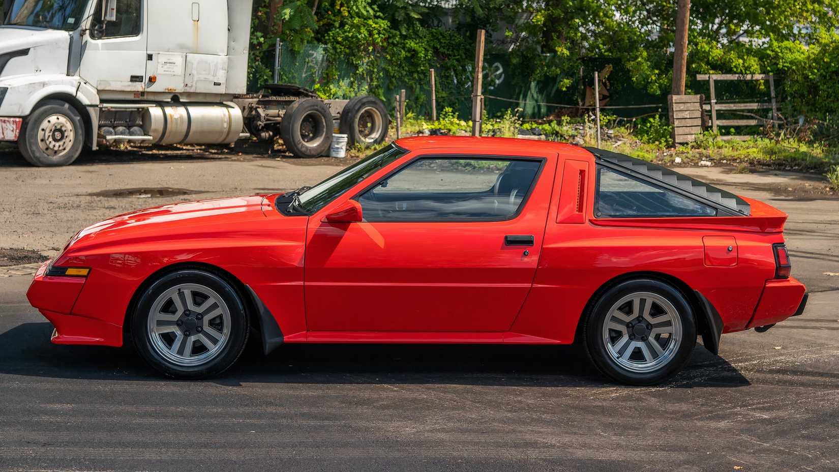 Side view of 1986 Mitsubishi Starion ESI-R