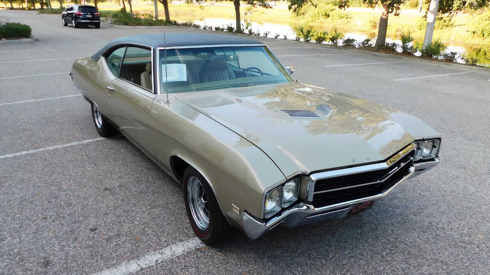 3/4 front view of 1969 Buick Skylark