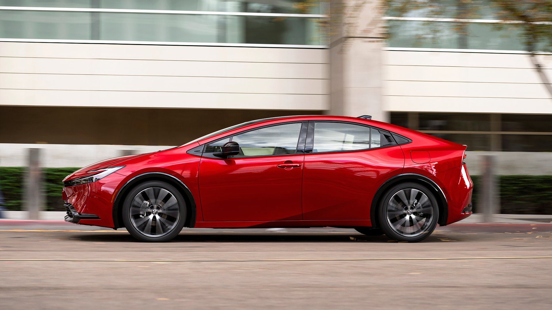 red 2023 Toyota Prius XLE