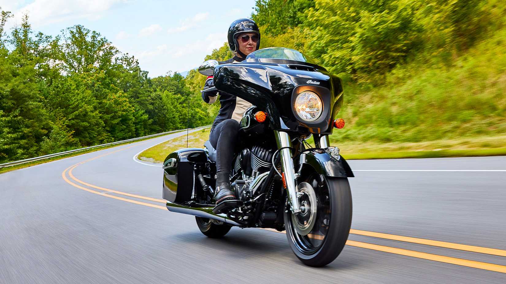 Rider on a 2024 Indian Chieftain