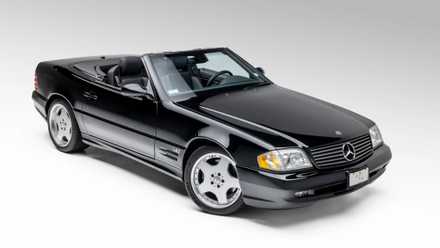 1,100-mile 2001 Mercedes-Benz SL600 BringATrailer (17)