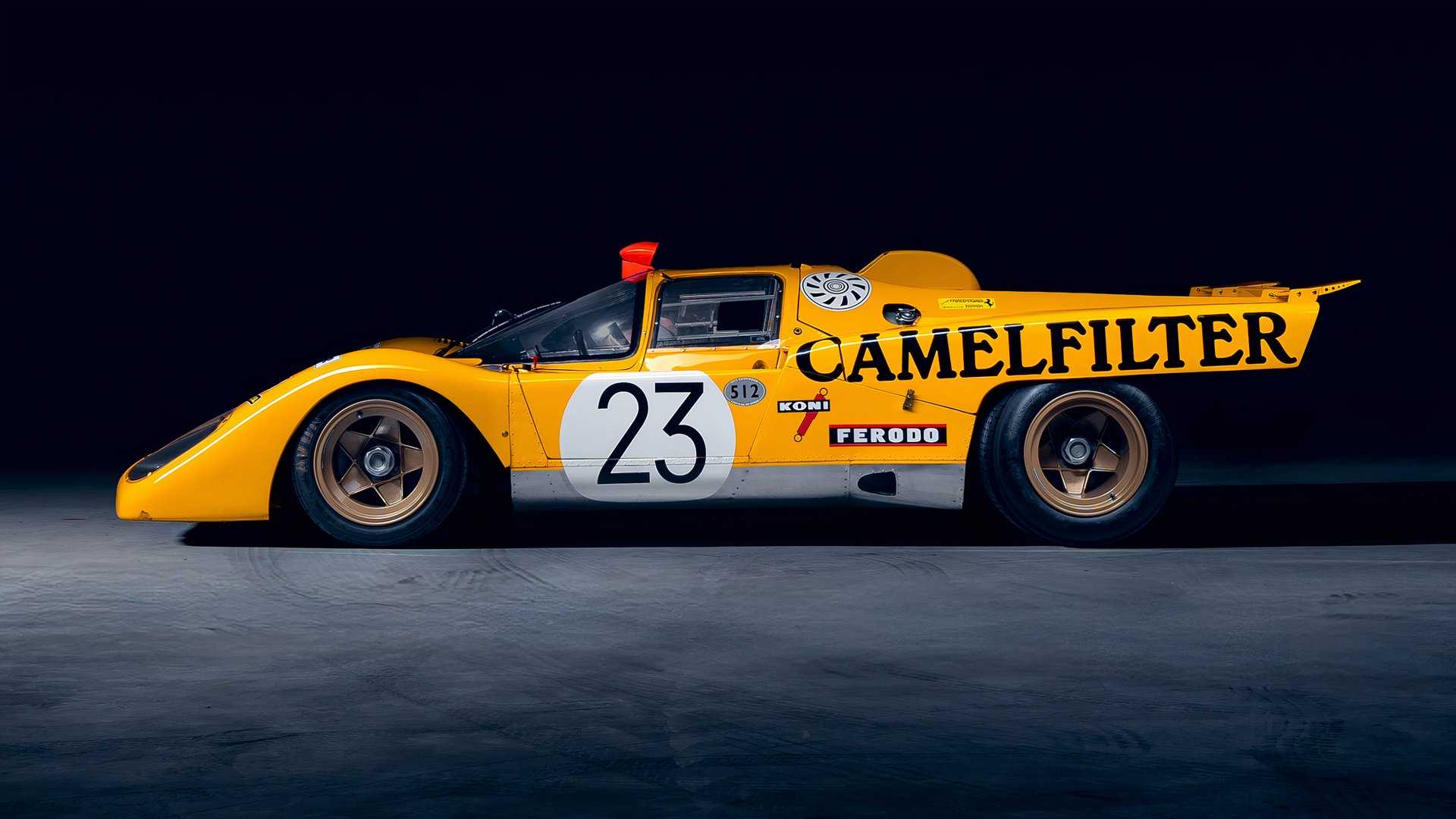 1970 Ferrari 512 M From Movie Le Mans Could Bring 9.5M At Auction
