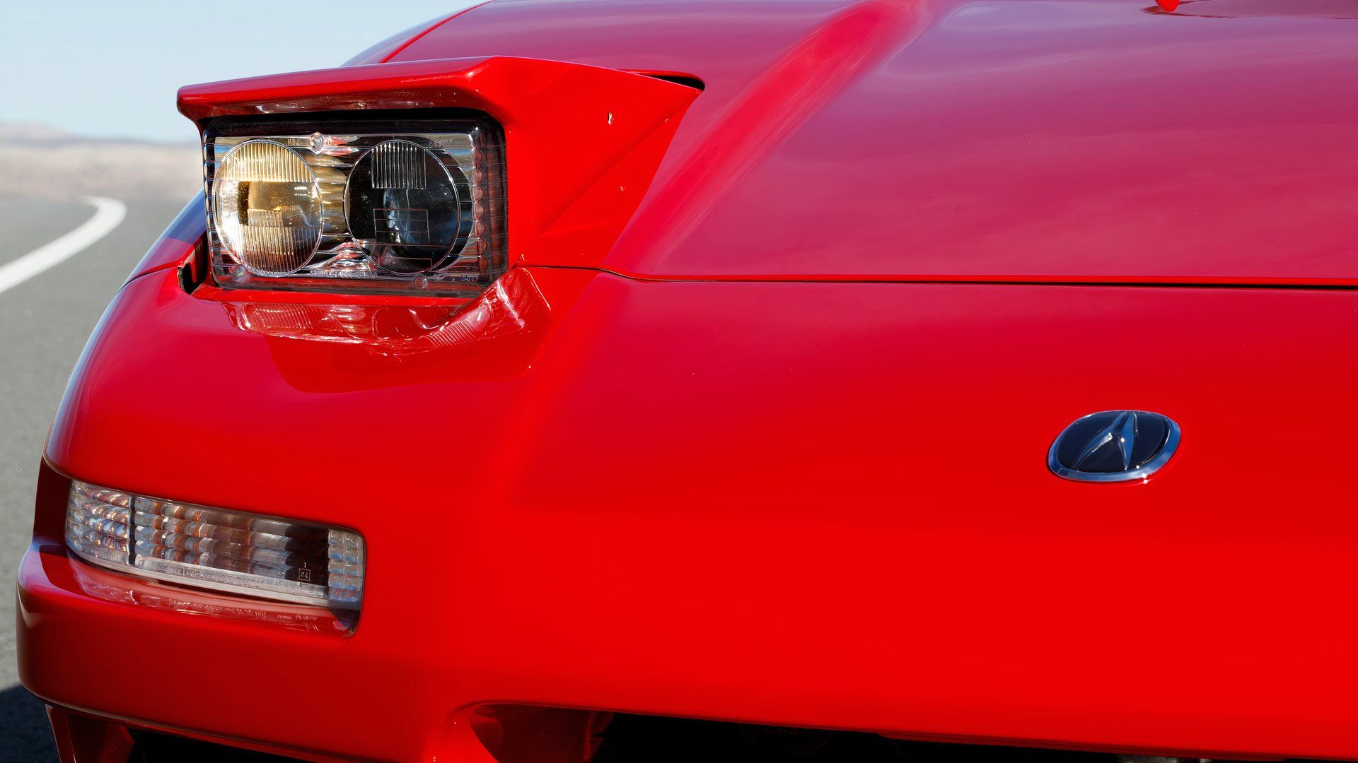 1991 Acura NSX headlight