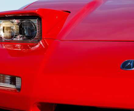 1991 Acura NSX headlight