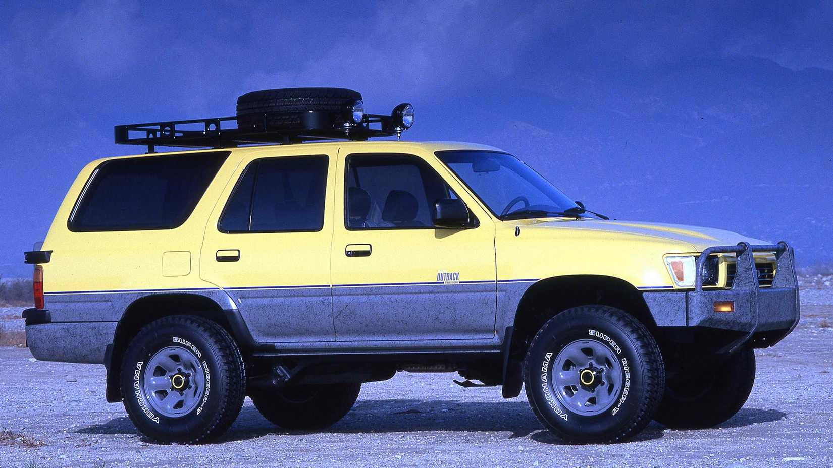 Yellow 1991 Toyota 4Runner