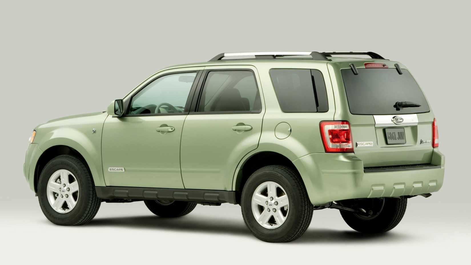 2008 Ford Escape Rear Three-Quarter shot parked in studio