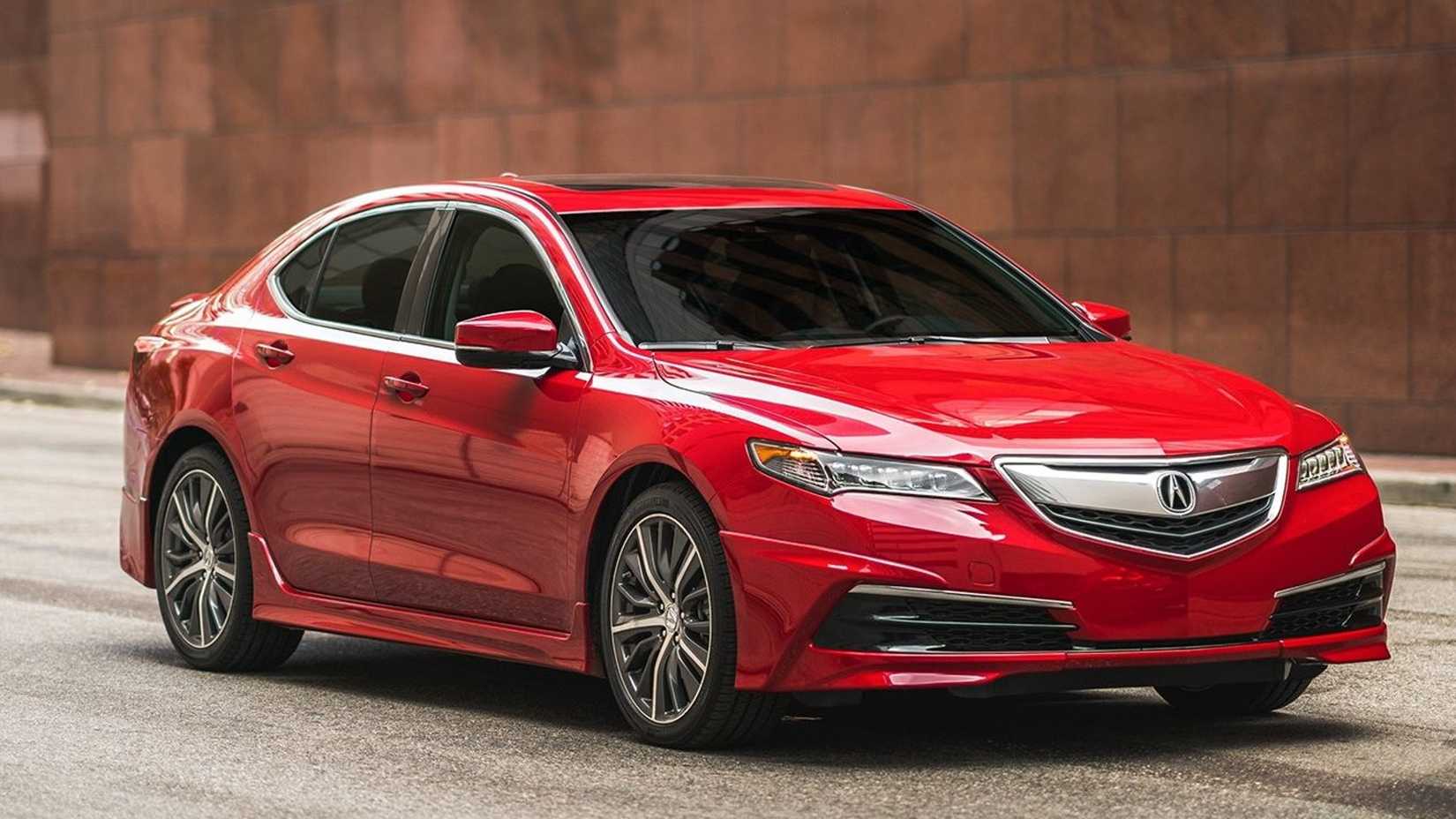 Vermelho 2017 Acura TLX