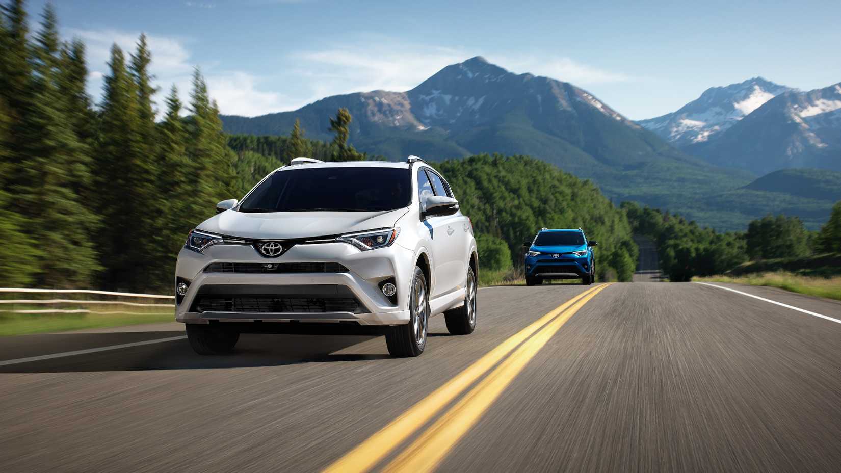 2018 Toyota RAV4 Hybrid SE Driving
