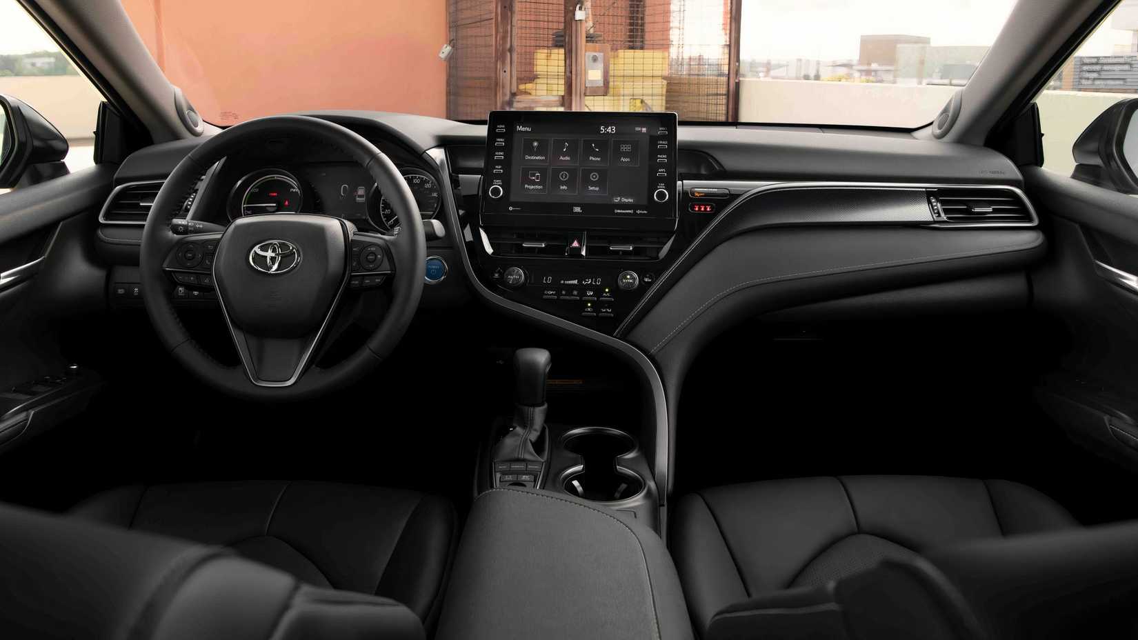 2022 Toyota Camry XSE Hybrid Interior Shot
