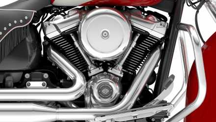 2024 Harley-Davidson Hydra-Glide Revival engine close-up detail