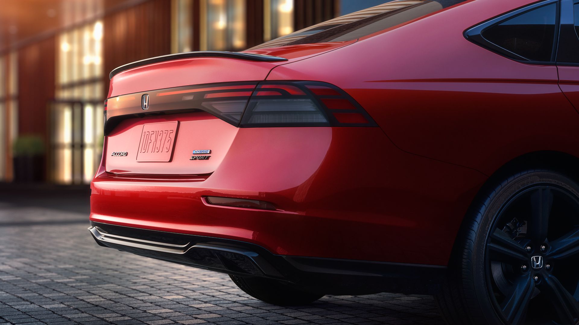 Close da traseira do Honda Accord 2025