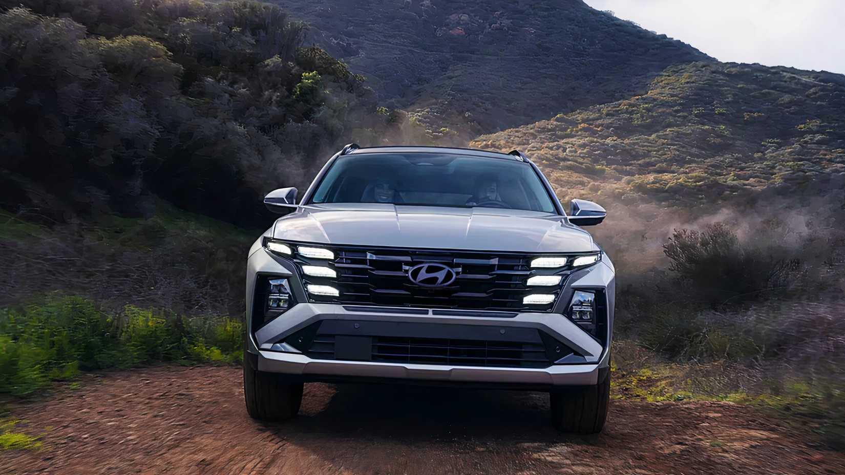 2026 Hyundai Tucson PHEV off-road shot