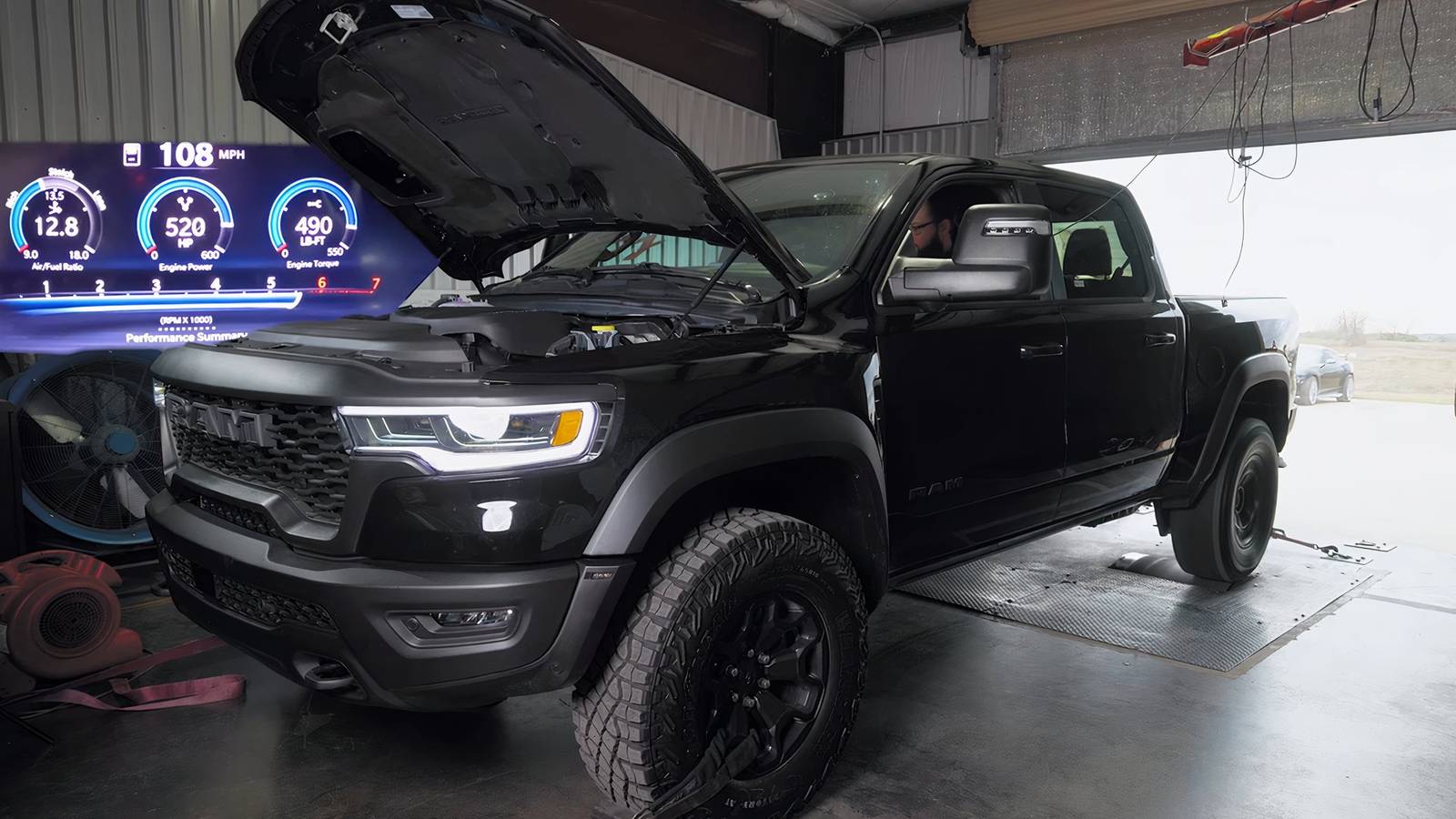 A Factory 2025 RAM RHO Hits The Hennessey Dyno