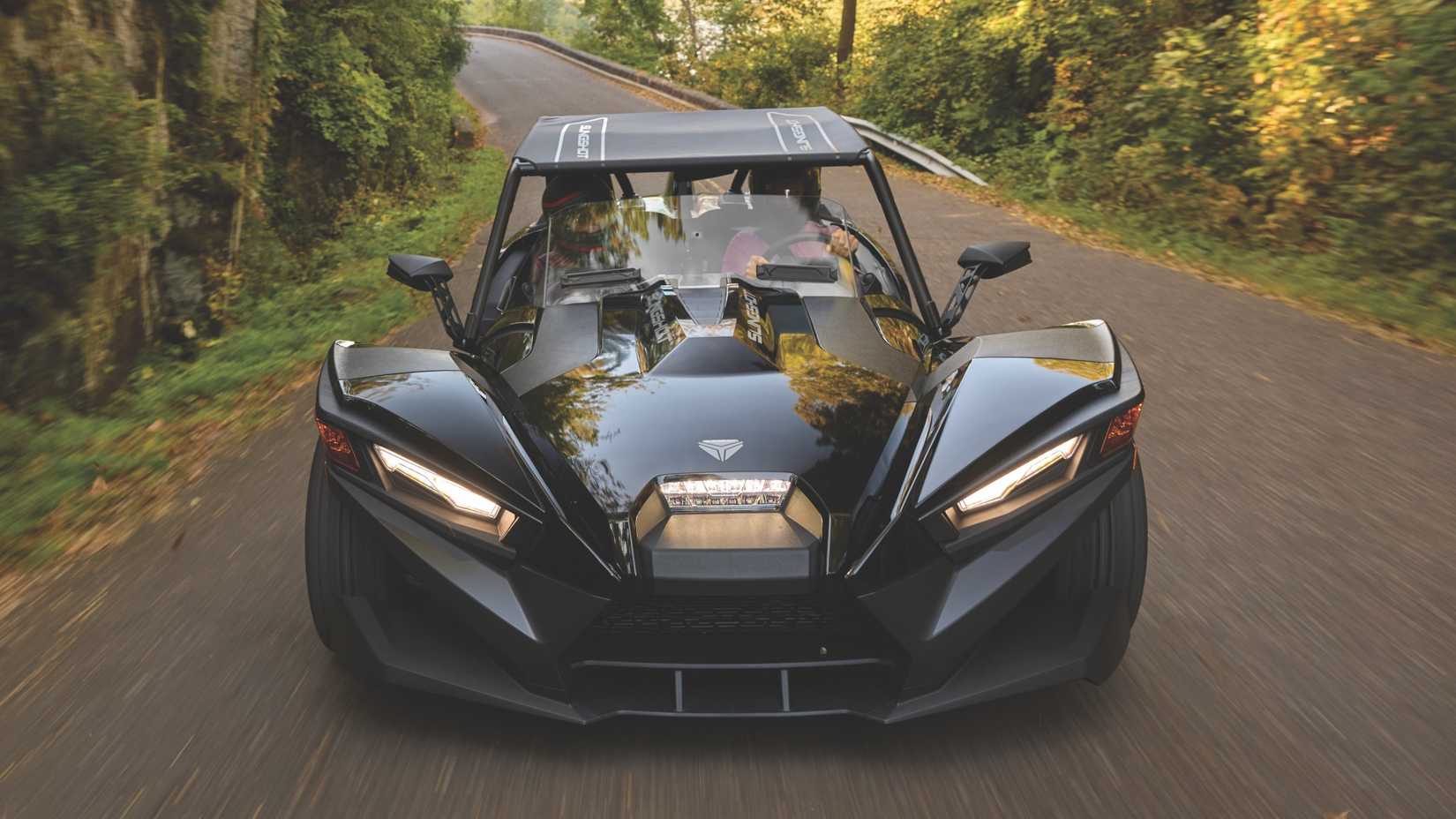 2025 Polaris Slingshot Preto Frente