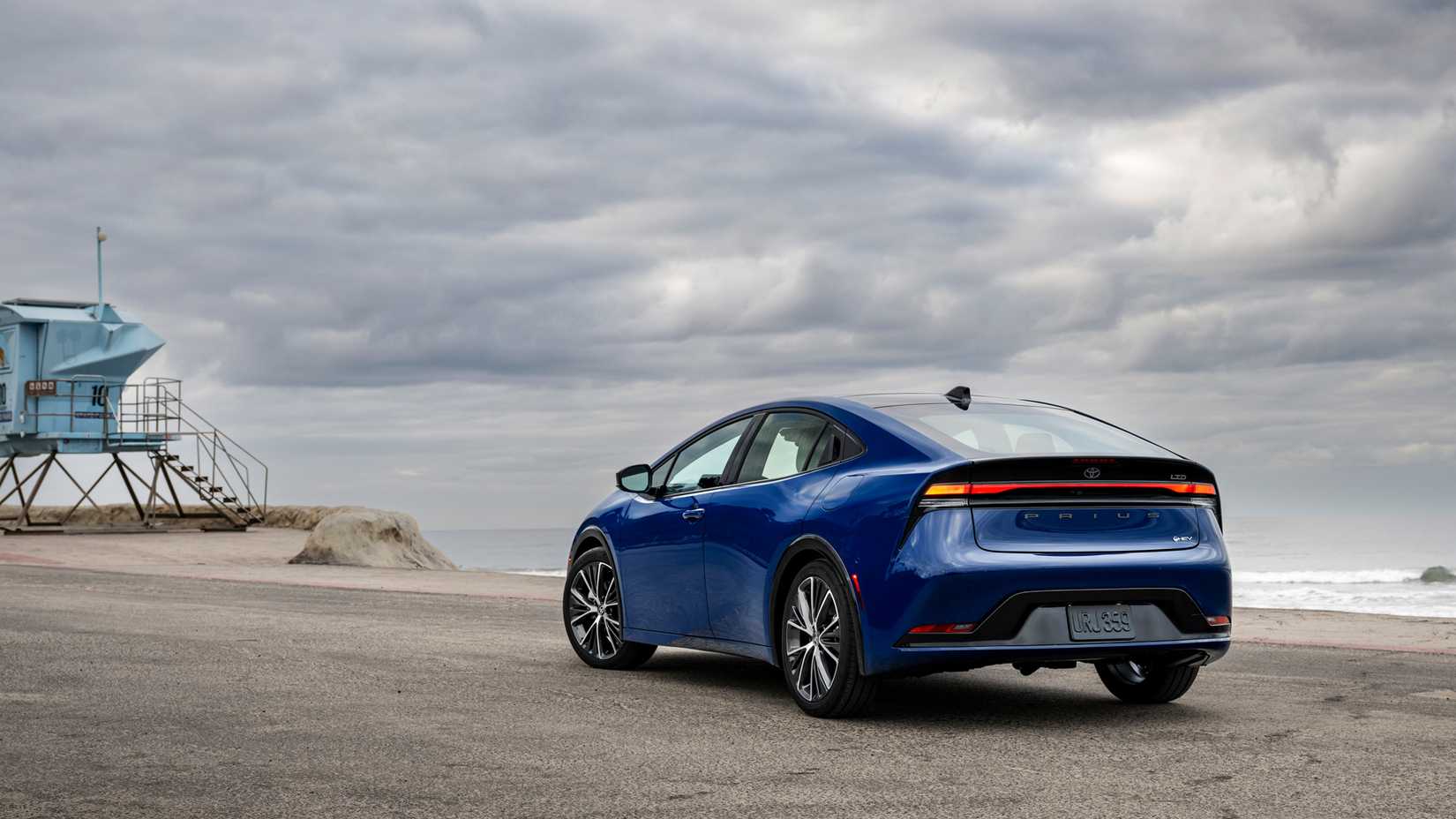 blue 2025 Toyota Prius