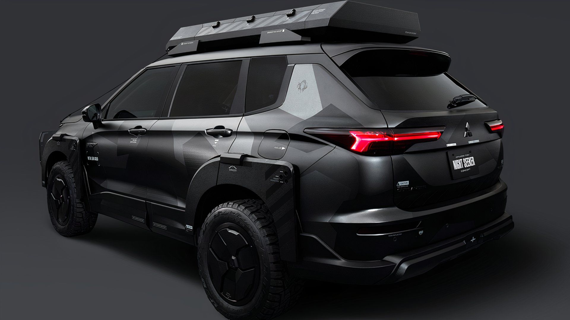 Mitsubishi Builds Custom Outlander PHEV Inspired By Metal Gear Solid