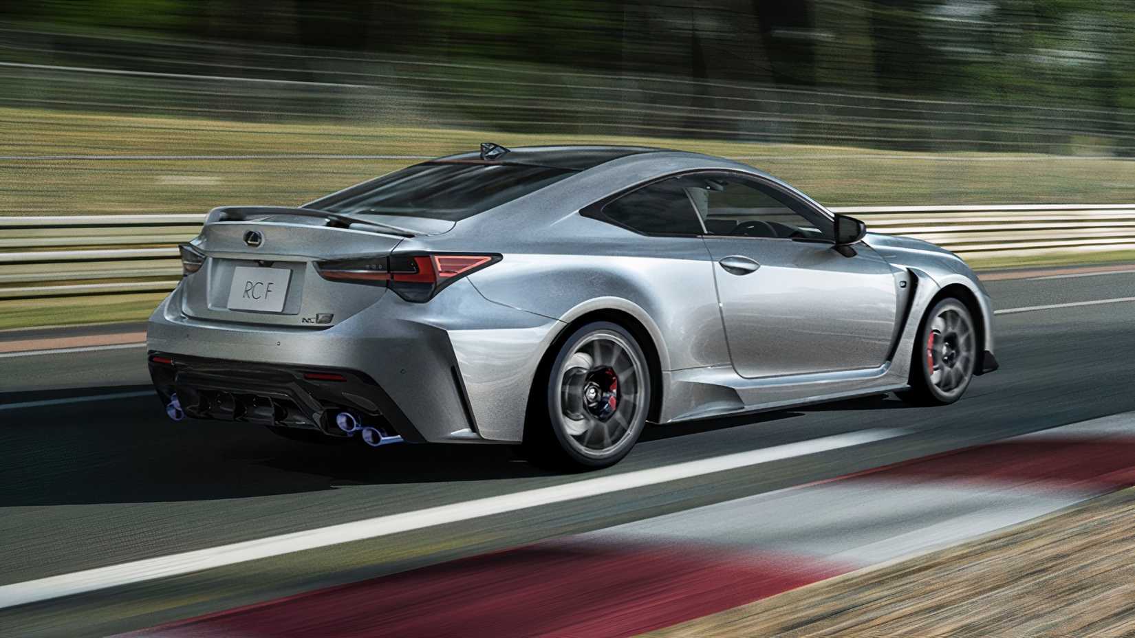 2025 Lexus RC Final Edition On Track