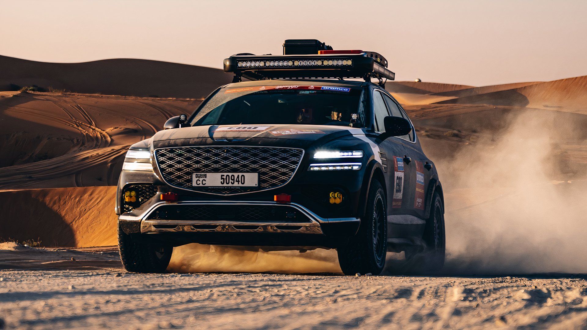 Genesis GV80 Desert Edition Front Low Angle