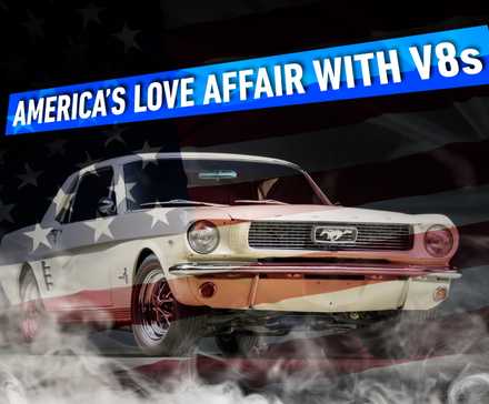 O caso de amor da América com V8s-por que ainda está forte