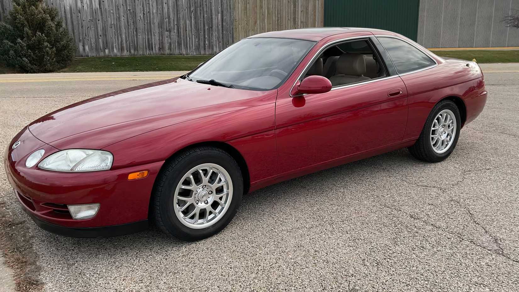 1992 Lexus SC, front 3/4
