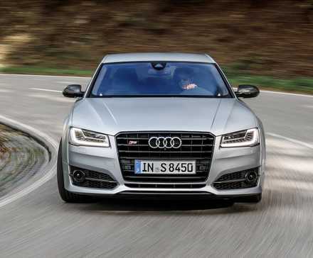 2017 Audi S8 Plus, front profile