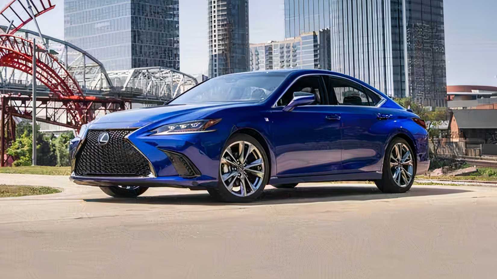 2019 Lexus ES 350 F Sport, front 3/4
