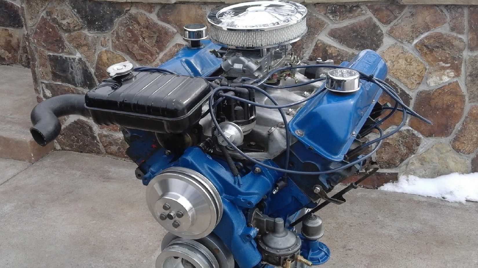 Motor lubrificador lateral Ford 427 1965