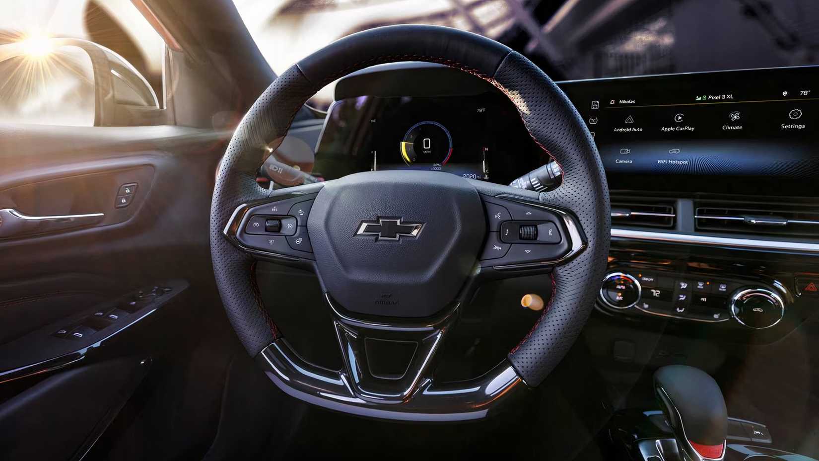 2024 Chevrolet Trax 2RS steering wheel